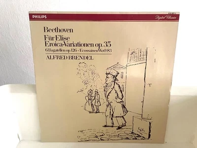 ALFRED BRENDEL - EROICA VARIATIONS - FÜR ELISE - PHILIPS DIGITAL 412227 - NL -NM - Image 1 of 3