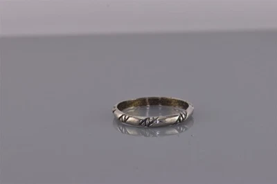 Dakota West Sterling Silver 3mm Twisted Bead Stackable Band Ring 925 Sz: 7 - Image 1 of 4