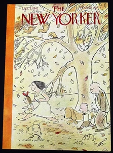 The New Yorker Oct 3 1942 Magazin mit Seagram's V.O. Cover von James Thurber - Bild 1 von 3