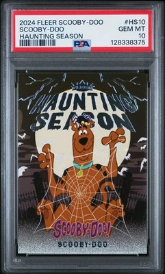 2024 UD FLEER SCOOBY-DOO HAUNTING SEASON #HS10 SCOOBY-DOO PSA GEM MT 10 - Image 1 of 2