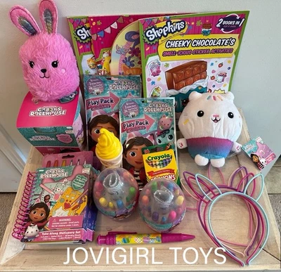 FIESTA NIÑAS VARIOS GABBY’S CASA DE MUÑECAS CUMPLEAÑOS PREMIOS MEDIAS RELLENOS FAVORES Foto 1 de 4