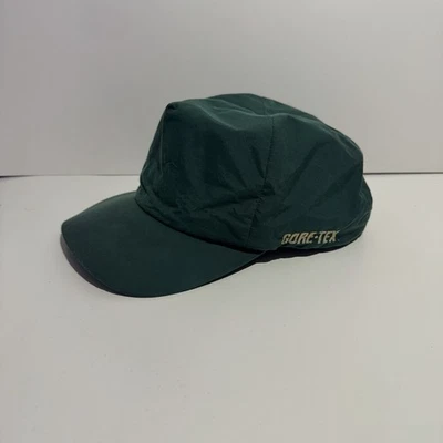 Gorra ajustable vintage para hombre Gore-Tex verde amarillo bordada MADD Hatters Foto 1 de 4