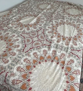 Funda nórdica Pottery Barn Valencia Medallion COMPLETA/QUEEN y 2 almohadas estándar SHAMS - Imagen 1 de 9