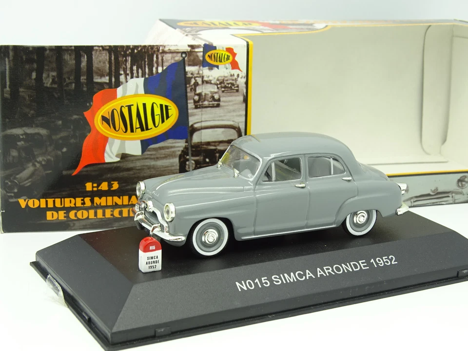 Nostalgie 1/43 - Simca Aronde 1952 Grigia - Immagine 1 di 1