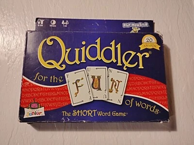 Quiddler Card Game For The Fun Of Words The Short Word Game Complete - Image 1 of 4