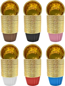 150 Stück Muffinförmchen Papier,Cupcake Förmchen,Mini Muffins Backform,Eisbecher - Bild 1 von 12