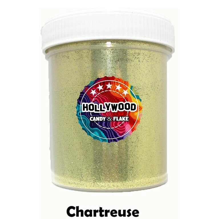 Hollywood Flake Chartreuse 500g 0.08 Flake Size - Image 1 of 1
