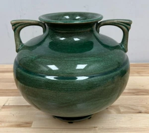 Interlude Handled Green Thung Song Urn Vase - Picture 1 of 9