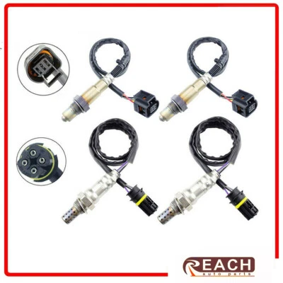 4x O2 Oxygen Sensor 1 & 2 for 2011-2016 BMW 550I xDrive 4.4L Upstream+Downstream - Изображение 1 из 4
