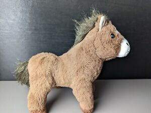 German Zapf Creation Pony Pferd braun ca 20 cm Stofftier, Kuscheltier