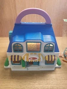 MINI TIENDA DE MASCOTAS VINTAGE CAJA AZUL PEQUEÑOS SUEÑOS LLEVAR CONSIGO - Imagen 1 de 24