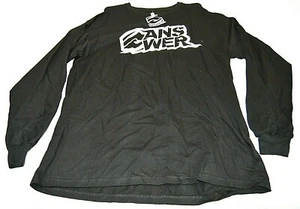 Answer Racing Motocross Langarm Pullover Rundhals T-Shirt Schwarz Gr. XL Neu mit Etikett - Bild 1 von 8