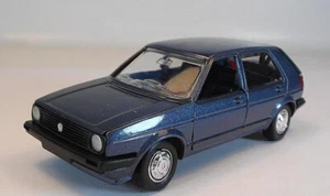 SCHABAK 1/43 Nr. 1002 VW Volkswagen Golf II Limousine blaugraumetallic OVP #7254 - Bild 1 von 4