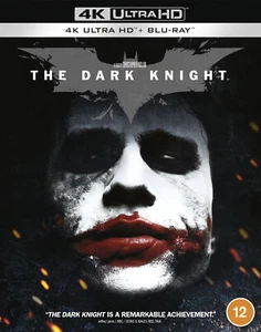 The Dark Knight (4K UHD Blu-ray) Aaron Eckhart Christian Bale (UK IMPORT) - Picture 1 of 2
