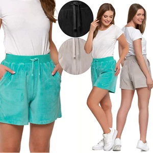Damen Velours Shorts Kurzhose Strandshorts Laufshorts Taschen Moraj 1900-011 - Bild 1 von 33
