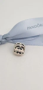 Authentic Pandora Sweet Sentiments Pink Enamel Bows Charm - 791778EN40 New - Bild 1 von 2