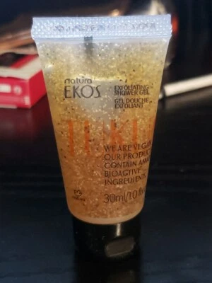 Natura Ekos Tukuma Exfoliating Shower Gel 30 mL / 1 oz Travel Size - Sealed  - Image 1 of 3