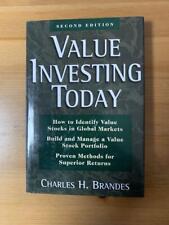 Value Investing Today Hardcover