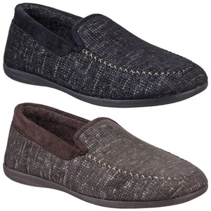 Zapatillas Mocasines Cotswold Para Hombres Stanley Forro de Lana Sintética Interior Exterior Puntera Sin usar, en Caja - Imagen 1 de 9