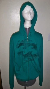 HERREN JUNGS BILLABONG REISSVERSCHLUSS KREIS SAND VERBLASSEN LOGO FLEECE HOODIE JADEGRÜN NEU - Bild 1 von 1