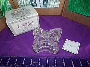 Studio Crystal Covered Butterfly Box NEW IN THE BOX Trinket Box. Nice - Picture 1 of 3