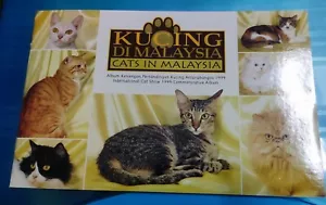 Malaysia Cat Full Color Album Book - Buku Kucing - 1999 International Cat Show - Picture 1 of 17