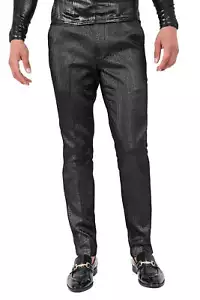 Barabas Men's Solid Color Shiny Textured Luxury Chino Pants 2cp3105 - Picture 1 of 19