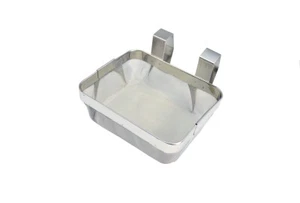 ULTRASONIC CLEANING MESH HANGING BASKET 4"x5"x1.5" JEWELRY PARTS WATCH PIECES - Picture 1 of 1