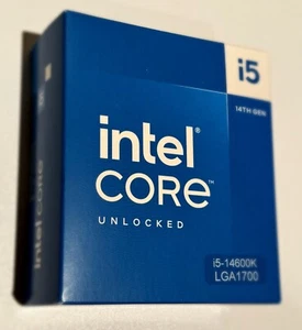 Intel Core i5-14600K - 14c/20T, 3.50-5.30GHz boxed Edition ohne Kühler NEU OVP - Afbeelding 1 van 2