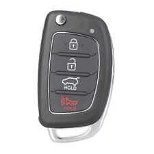 Pour HYUNDAI Santa Fe (ix45) 2013 2014 étui porte-clés de voiture télécommande 4 boutons Royaume-Uni