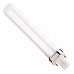 GE 97573 F13BX/827/ECO CFL 13W T4 Single Tube 2-Pin GX23 2700k Warm White - Picture 1 of 3
