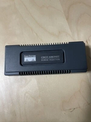 Cisco Aironet AIR-PWRINJ3 PoE Power Injector 350 1100 1130 1200 1240 Series AP - Image 1 of 2