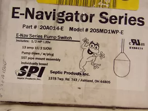 SPI 20A014-E Model 20SMD1WP-E Pump Down Standard-Duty Mechanical Float Switch - Picture 1 of 1