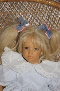 Annette Himstedt Puppe Jule mit Pony so süß Himstedt Puppe Julchen - Bild 1 von 1
