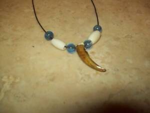 Native american made Turtle claw necklace real claw Mountain Man rendezvous