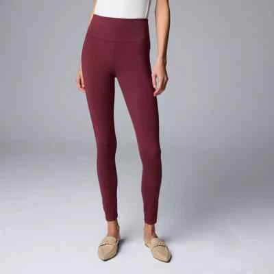 Simply Vera Wang Women Port Royale Live-In Shaping High Rise Leggings - S/M/L/XL - Image 1 of 4