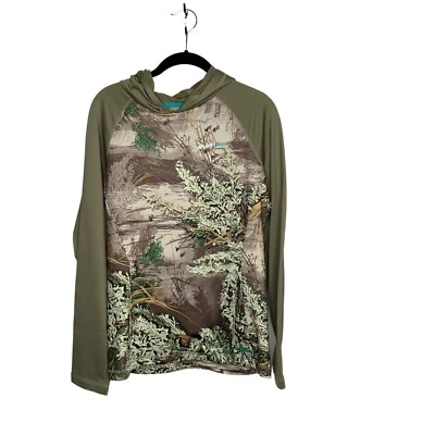 Cabela’s Women’s Outfit-Her Zone Woodlands Camo Hunting Hoodie Jacket Size S - Image 1 of 4
