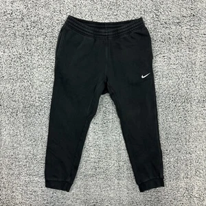 Nike Pants Mens Extra Large Black Sweatpants Club Fleece Joggers Sportswear XL - Picture 1 of 12