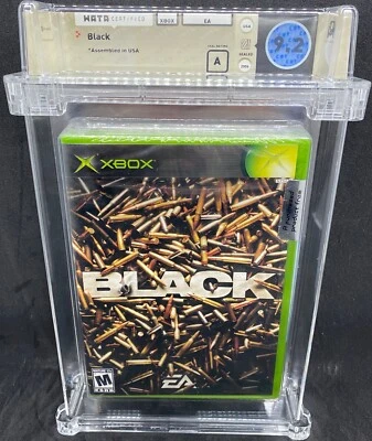 BLACK W/NFR EA EXPERIENCE STICKER + WATERMARK WATA 9.2 A NEW 2006 MICROSOFT XBOX - Immagine 1 di 4