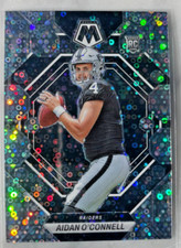 2023 Panini Mosaic No Huddle Aidan O'Connell Silver DISCO Prizm #281 Rookie/RC