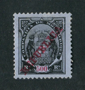 Mozambique Company (Portugal) 1911 Elephants #90A, "5" BANDEIRA CURTA, MH NG FVF - Picture 1 of 1