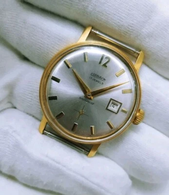 Reloj VOSTOK soviético vintage raro chapado en oro URSS para hombre reparado Foto 1 de 4
