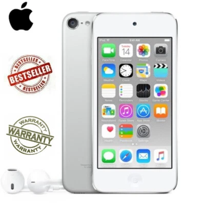 NEW Apple iPod Touch 6th Generation16GB Silver Sealed Retail Box - Image 1 of 4