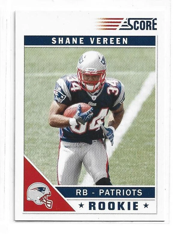 2011 Panini Score Rookie Card Shane Vereen #388 - Image 1 of 1