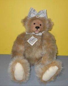 18" A&A Plush Kimbearly's Teddy Bear Katie Hand Numbered Tag Kimberly Hunt - Picture 1 of 4