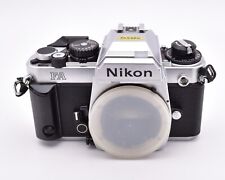 Nikon Silver FA 35mm SLR Film Camera with Body Cap (#12155)