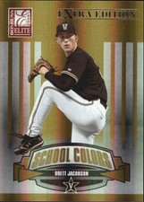 2008 Donruss Elite Extra Edition School Colors #2 Brett Jacobson/1500