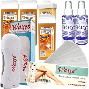 Kit de depilación con rodillo de 100 ml Juego completo profesional para depilación Waxee - Imagen 1 de 6