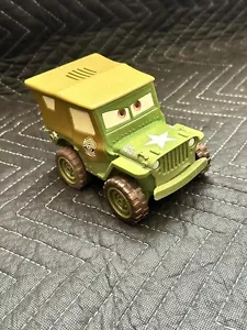Disney Pixar Cars Mattel Shake N Go Sarge Military Truck Jeep Talking 2007 - Picture 1 of 4