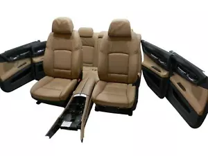 BMW 7er F01 Lederausstattung Komfortsit Sitze Seats Leder DAKOTA D5 SATB HELL - Bild 1 von 13